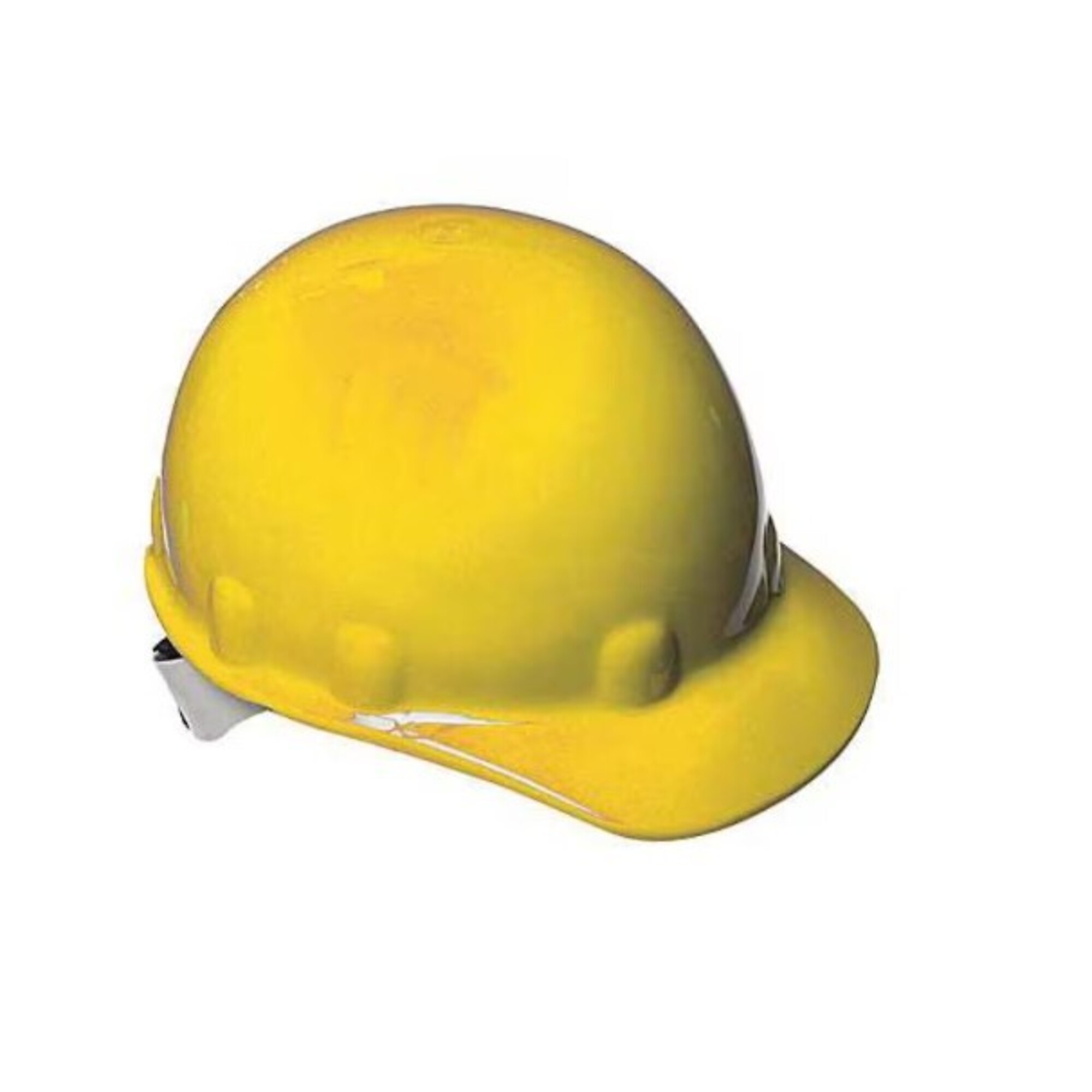 Honeywell Fibre-Metal Cap Style Hard Hat, Type 1, Yellow, Model# FIBE2RW02A000